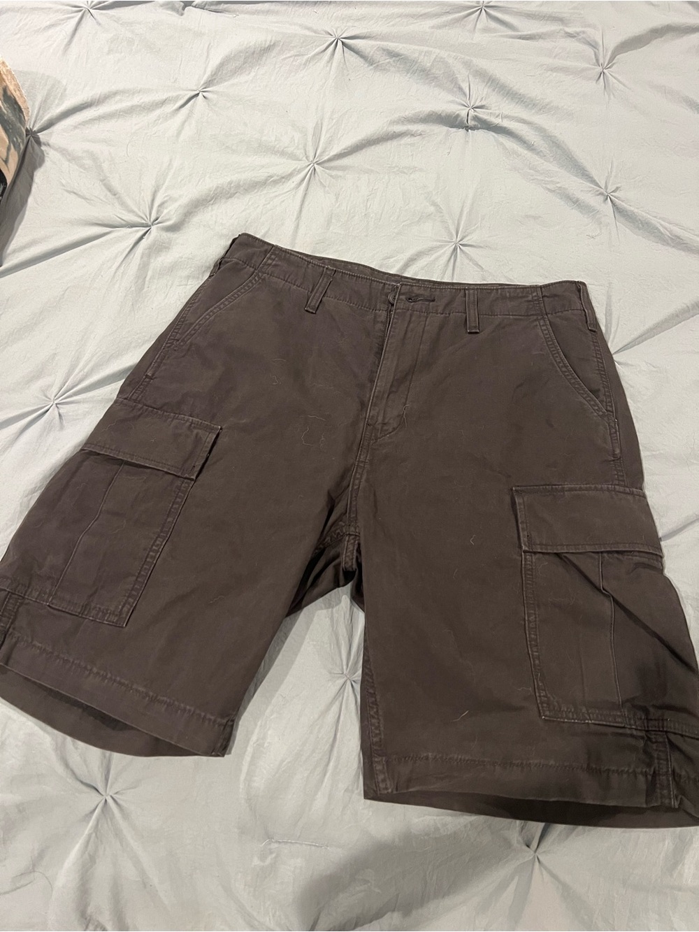 Levi's Brown Men's Cargo Shorts - Utility Pockets